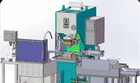 1-out-2 semi-automatic diffusion welding equipment 1-out-2 semi-automatic diffusion welding equipment